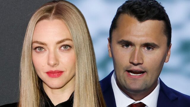 Amanda Seyfried dobra ao chamar Charlie Kirk de 'odioso' Amanda Seyfried Charlie Kirk Getty Insta 1