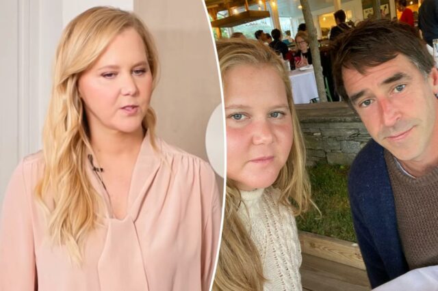 Amy Schumer faz raros comentários sobre o 'fundo do poço' da família após confirmar a separação de Chris Fischer
