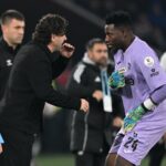 André Onana cobra tiro de meta do Trabzonspor
