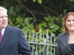 Andrew comparece ao batizado da filha da princesa Beatrice no palácio Athena Elizabeth Rose Mapelli Mozzi nasceu em 22 de janeiro, filha da princesa Beatrice e Edoardo Mapelli Mozzi.