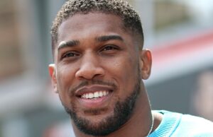 Anthony Joshua recebeu alta do hospital após acidente fatal de carro Anthony Josué Getty