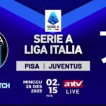 Ao vivo na ANTV: Duelo Pisa x Juventus Série A, aguardando a ação legal de Kenan Yildiz