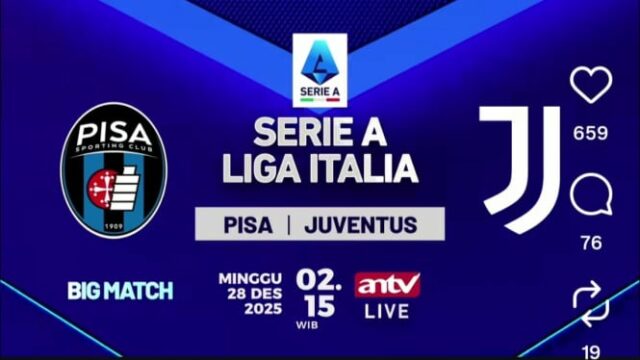 Ao vivo na ANTV: Duelo Pisa x Juventus Série A, aguardando a ação legal de Kenan Yildiz
