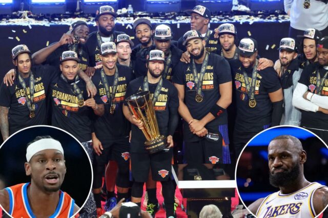 Após o triunfo da NBA Cup, os Knicks estão prontos para os grandes
