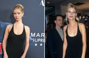 Apple Martin usa vestido Calvin Klein de 1996 de Gwyneth Paltrow na cidade de Nova York Apple Martin é mãe gêmea Gwyneth Paltrow durante passeio solo pelos Hamptons