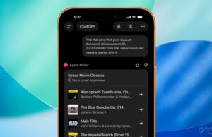 Apple Music agora disponível como aplicativo no ChatGPT, veja como usá-lo Apple Music agora disponível como aplicativo no ChatGPT, veja como usá-lo