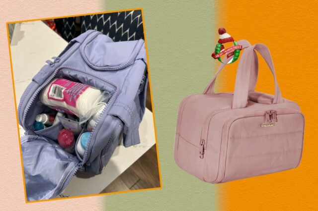 Aprovado por Oprah: esta bolsa de toalete BAGSMART está atingindo bolsa inteligente
