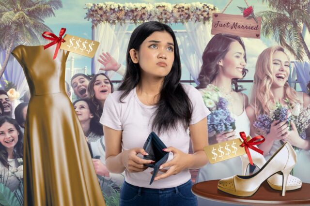 As damas de honra estão repensando os casamentos à medida que os custos disparam, com muitas gastando quase US$ 5 mil – e se endividando
