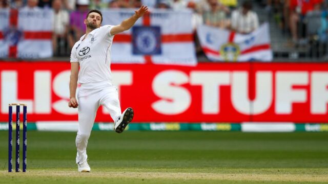 Ashes 2025-26: Mark Wood foi excluído da série devido a Ashes 2025-26: Mark Wood foi excluído da série devido a lesão; Matthew Fisher adicionado ao elenco