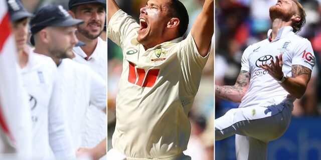 Ashes AO VIVO: Inglaterra oscila à beira de 4-0 Ashes constrangimento após 20 postigos caírem no primeiro dia do Boxing Day Test
