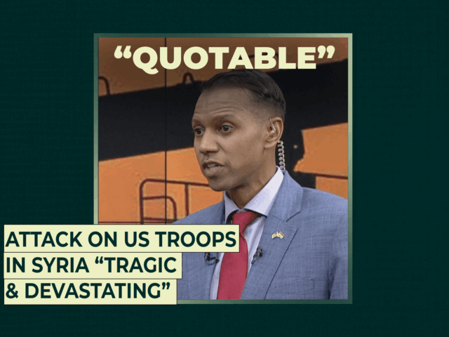 Ataque às tropas dos EUA na Síria “trágico e devastador” Ataque às tropas dos EUA na Síria “trágico e devastador”