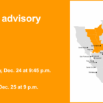 Atualização: Alerta de inundação afetando Delta até quinta-feira à noite causada por chuvas prolongadas