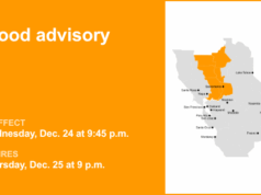 Atualização: Alerta de inundação afetando Delta até quinta-feira à noite causada por chuvas prolongadas Atualização: Alerta de inundação afetando Delta até quinta-feira à noite causada por chuvas prolongadas