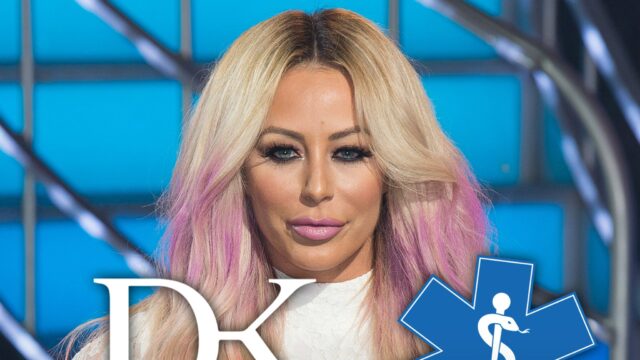 Aubrey O'Day hospitalizada, perde o show de reunião de Danity Aubrey Oday Main Getty