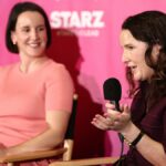 Yahlin Chang no Power Women Summit 2025 do TheWrap (Crédito da foto: Eric Hernandez)