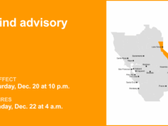 Aviso de vento em vigor para a área do Grande Lago Tahoe até o início da manhã de segunda-feira – rajadas de até 55 mph Aviso de vento em vigor para a área do Grande Lago Tahoe até o início da manhã de segunda-feira – rajadas de até 55 mph