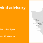 Aviso de vento no lago afetando a área do Grande Lago Tahoe de quinta a sábado