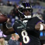 Baltimore Ravens atualiza Lamar Jackson após lesão na derrota do Patriots