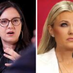 Bari Weiss em 19 de novembro de 2024, evento do clube do livro na cidade de Nova York (Noam Galai/Getty Images for The Free Press)