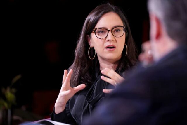 WASHINGTON, DC - 18 DE JANEIRO: The Free Press 'Honestamente com Bari Weiss (foto) apresenta o senador Ted Cruz apresentado por Uber e X em 18 de janeiro de 2025 em Washington, DC. (Foto de Leigh Vogel/Getty Images para Uber, X e The Free Press)