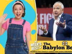 Best of the Babylon Bee: Miss Rachel pede desculpas pelo episódio mal cronometrado de ‘J é para a jihad’ Best of the Babylon Bee: Miss Rachel pede desculpas pelo episódio mal cronometrado de 'J é para a jihad'