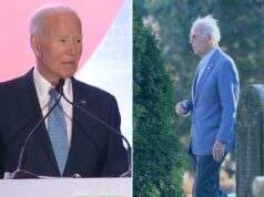 Biden sofre gafe brutal ao tentar pronunciar ‘América’ em conferência LGBTQ em DC Biden sofre gafe brutal ao tentar pronunciar 'América' em conferência LGBTQ em DC