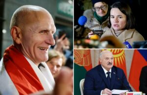 Bielorrússia liberta laureado com o Prémio Nobel da Paz, líder da oposição e outros presos políticos Bielorrússia liberta laureado com o Prémio Nobel da Paz, líder da oposição e outros presos políticos