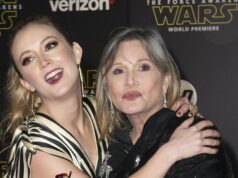 Billie Lourd reflete sobre a morte de sua mãe, Carrie Fisher, 9 anos depois Billie Lourd compartilha homenagem emocional no aniversário da morte de Carrie Fisher