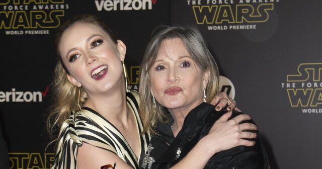 Billie Lourd compartilha homenagem emocional no aniversário da morte de Carrie Fisher