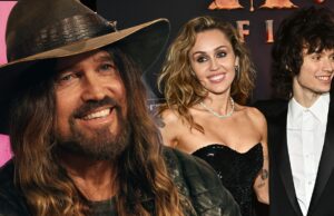 Billy Ray Cyrus compartilha postagem emocionada com o noivado da filha Miley Cyrus Billy Ray Cyrus e Miley Cyrus e Maxx Morando Getty 1
