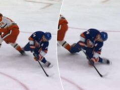 Bo Horvat sai mais cedo devido a uma lesão na perna no último grande golpe dos Islanders Bo Horvat sofreu uma lesão durante o jogo dos Ducks na quinta-feira.