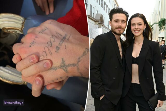 Brooklyn Beckham envia mensagem direta à esposa Nicola Peltz enquanto a rivalidade familiar continua
