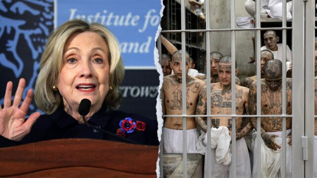 Bukele desafia Hillary Clinton a levar toda a população carcerária Bukele desafia Hillary Clinton a levar toda a população carcerária de El Salvador após críticas
