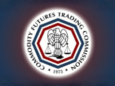 CFTC emite cartas de proibição de ação para quatro mercados de previsão A CFTC emite cartas de proibição de ação para quatro mercados de previsão. Selo da Commodity Futures Trading Commission com uma águia segurando uma balança, estabelecido em 1975.