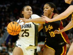 Cal resiste, mas não consegue impedir Jazzy Davidson de perder para o número 19 da USC Cal resiste, mas não consegue impedir Jazzy Davidson de perder para o número 19 da USC