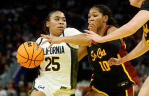 Cal resiste, mas não consegue impedir Jazzy Davidson de perder para o número 19 da USC Cal resiste, mas não consegue impedir Jazzy Davidson de perder para o número 19 da USC