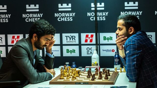 Campeonato Mundial Rápido: Artemiev surpreende Magnus Carlsen; Gukesh e Erigaini em segundo lugar após a 9ª rodada
