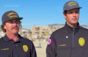 Cão de resgate de salva-vidas levado para o mar pela correnteza de San Diego Yahoo news home