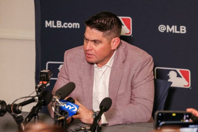 Carlos Mendoza não acredita que o Mets teve problemas no Carlos Mendoza fala à mídia nas reuniões de inverno em 8 de dezembro de 2025.