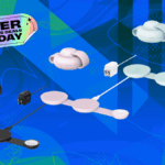 Carregador 3 em 1 MagGo UFO compatível com Anker MagSafe, estação de carregamento sem fio para iPhone 17, certificação Qi2 de 15 W, base de carregamento dobrável para viagem, para iPhone 17/16/15/14, AirPods, Apple Watch (não é um banco de energia)