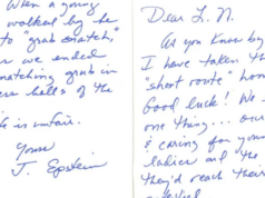 Carta de Epstein é falsa, afirma administração Trump Carta de Jeffrey Epstein Larry Nassar
