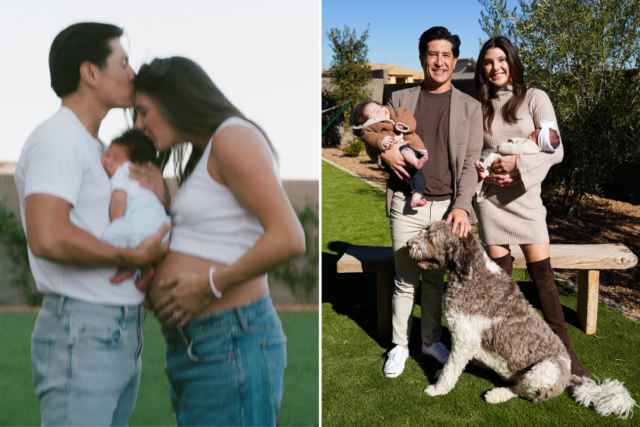 Casal dá as boas-vindas ao bebê por meio de uma barriga de aluguel - então vem uma reviravolta inesperada
