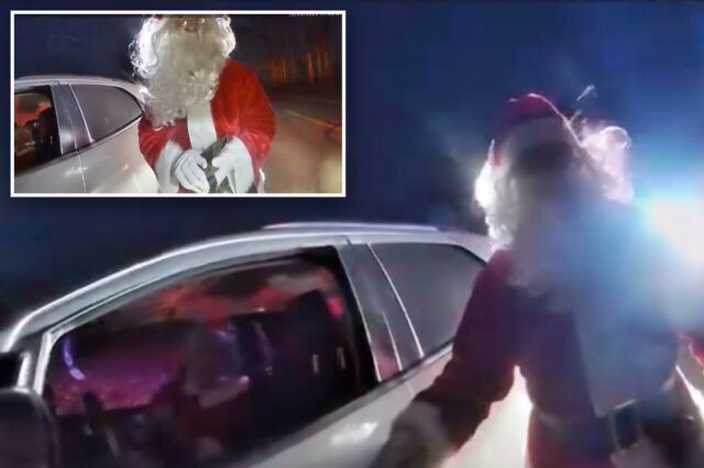 Casal de idosos vestido de Papai Noel, Dona Noel parou por excesso de velocidade em Ohio: 'Papai Noel tem CCW?'
