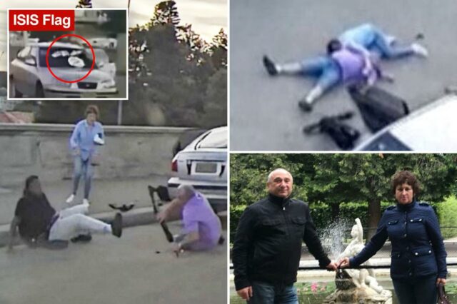 Casal heróico morreu nos braços um do outro depois de Casal heróico morreu nos braços um do outro depois de tentar desarmar terroristas de Bondi Beach, mostra um vídeo devastador