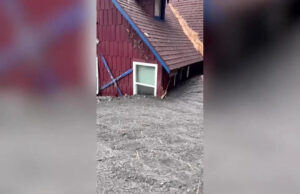 Casas e carros enterrados após forte tempestade atingir a Califórnia Yahoo news home