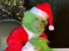 Celine Dion parodia um monólogo de ‘Grinch’ e canta ‘All by Myself’ fantasiada na véspera de Natal Celine Dion parodia um monólogo de 'Grinch' e canta 'All by Myself' fantasiada na véspera de Natal