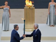 Chama dos Jogos Olímpicos de Inverno de 2026 entregue aos organizadores do Milan-Cortina Chama dos Jogos Olímpicos de Inverno de 2026 entregue aos organizadores do Milan-Cortina