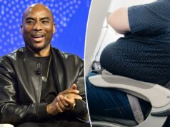 Charlamagne Tha God elogia a nova política da SouthWest Airlines para passageiros obesos que compram 2 assentos Charlamagne tha God fala no palco no 2025 HOPE Global Forum.