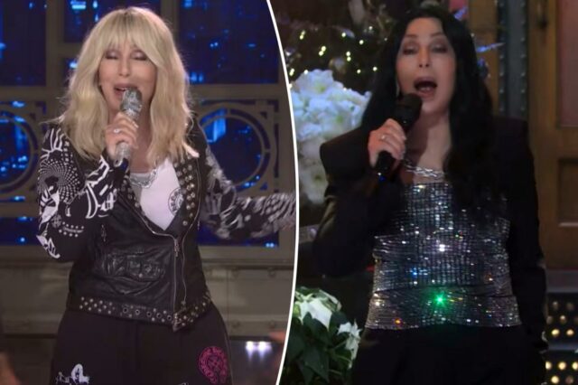 Cher acusada de dublar durante a apresentação de 'SNL' - fazendo comparações com a infame gafe de Ashlee Simpson
