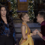 Cher diz a Ariana Grande e Bowen Yang para sair dessa no teaser do SNL